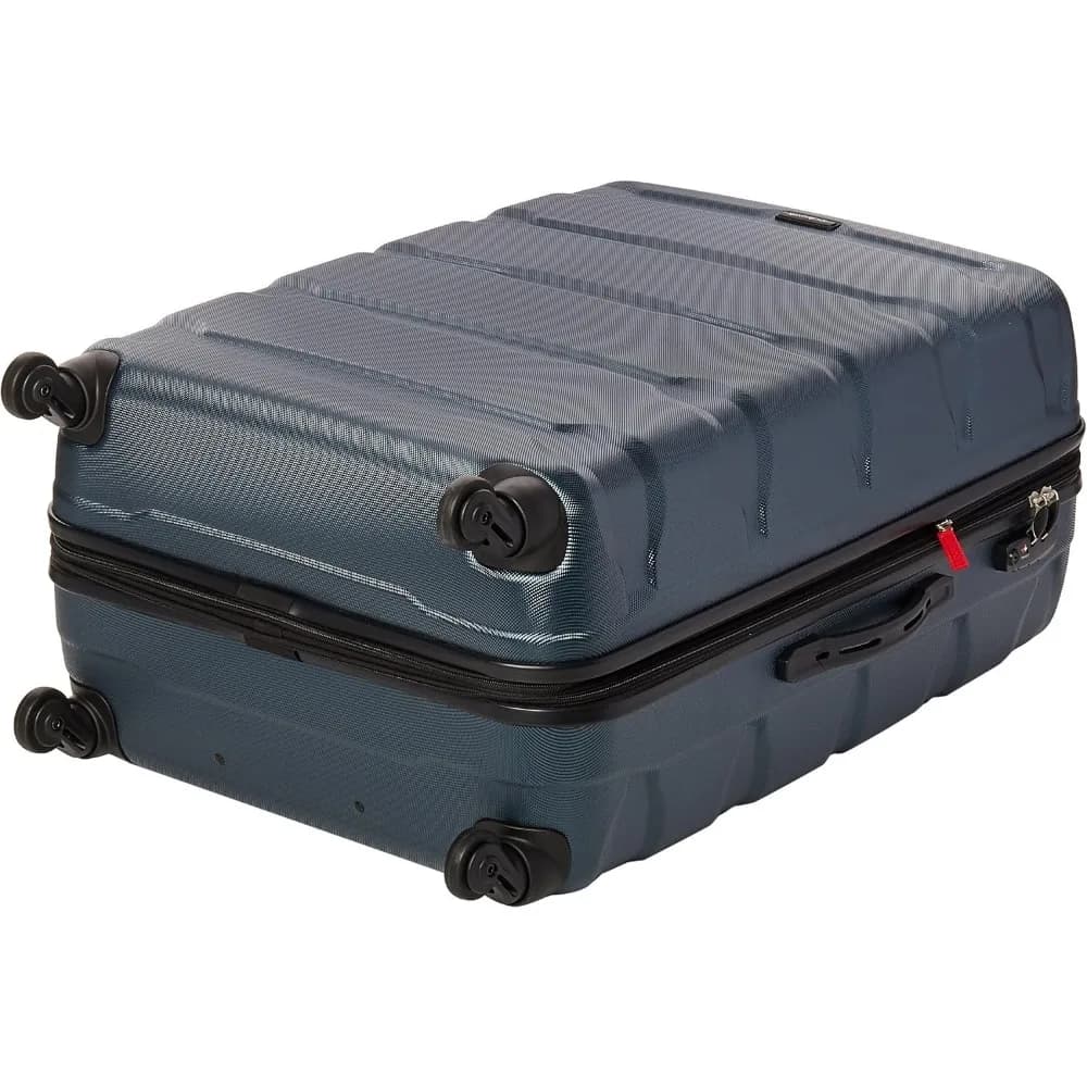 Omni Hardside Expandable Luggage with Spinner Wheels, Teal, Large 28-Inch