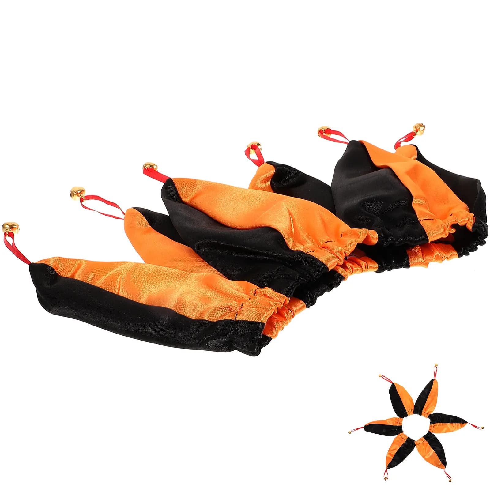 Collare Elastico Regolabile per Animali Domestici Stile Clown di Halloween per Gatti Cani Gattini Cuccioli Accessorio Decorativo Elegante per Feste
