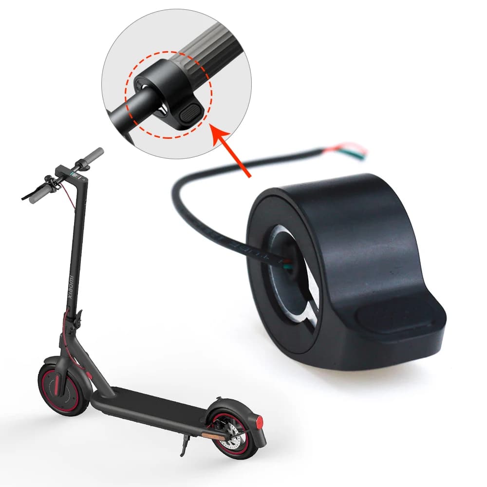 Pezzi di ricambio per scooter elettrico Acceleratore elettronico Scooter Pollice Dia Acceleratore per Xiaomi M365 Pro Pro2 Parte di ricambio per scooter