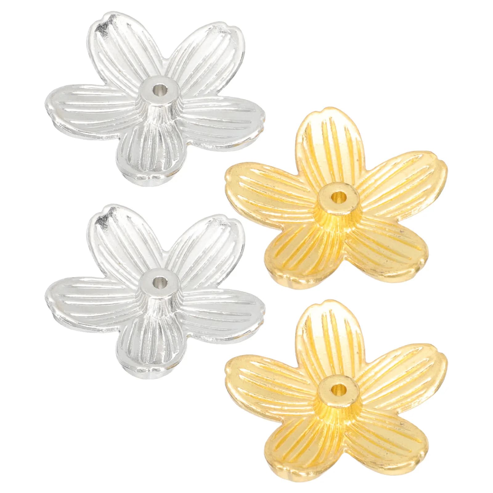 Set di 4 Mini Portaincenso in Rame a Forma di Fiore di Ciliegio, Elegante Decorazione da Scrivania per Casa, Ufficio e Meditazione, Diffusore di Aromi