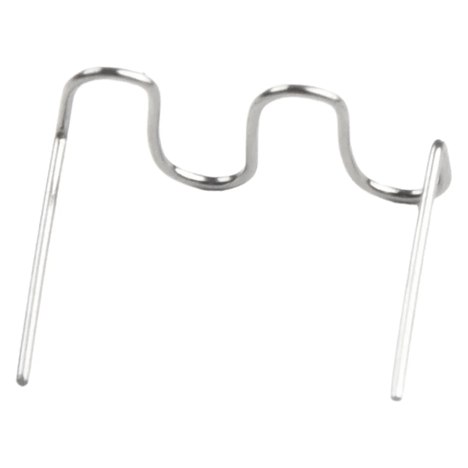 500 Pz Set 0.6 0.8mm Chiodi per saldatura Cucitrice a caldo Graffette per saldatrice a caldo Saldatura Paraurti Riparazione auto Riparazione plastica