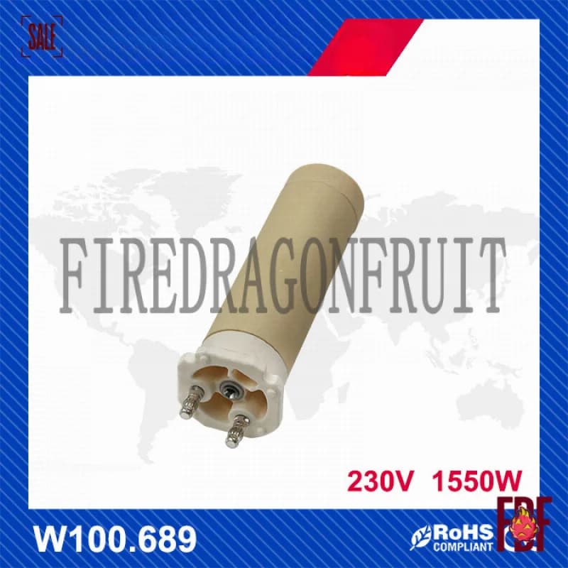 Pistola per Saldatura Plastica W100 689 230V 1550W con Nucleo Ceramico, Potenza 1600W per Riparazioni e Progetti