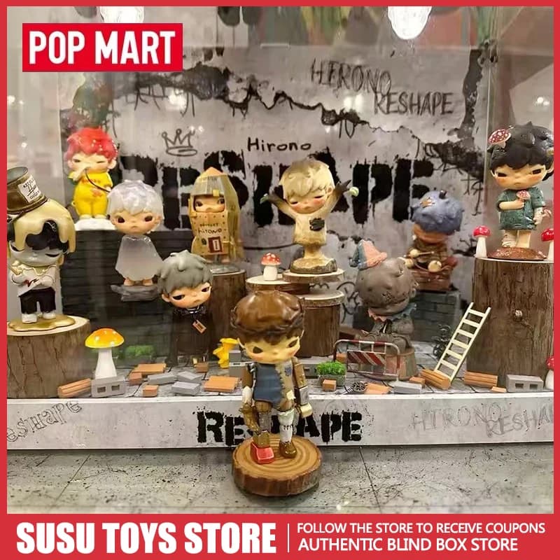 POP MART HIRONO Reshape Series Blind Box - Action Figure Anime da Collezione | Decorazione da tavolo e perfetto regalo di compleanno