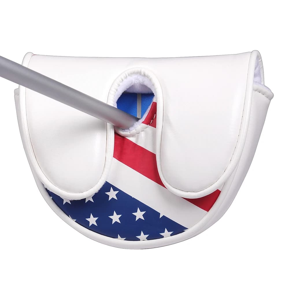 GOLF USA America Mallet Putter Cover Center Shaft Headcover per OZ.1 MEZZ.1 MAX