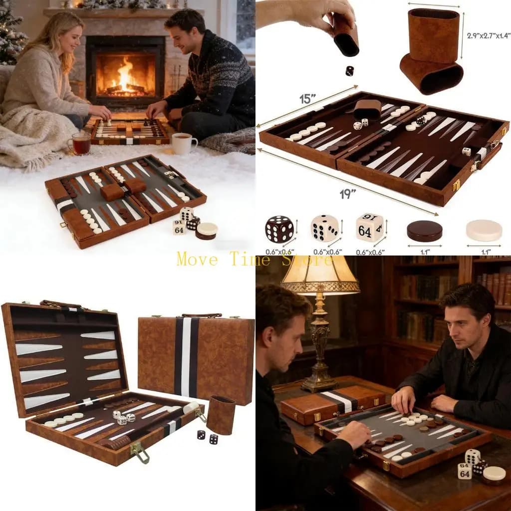 Caratteristiche del set da backgammon 92ME e riduzione del rumore. Piacevole gioco
