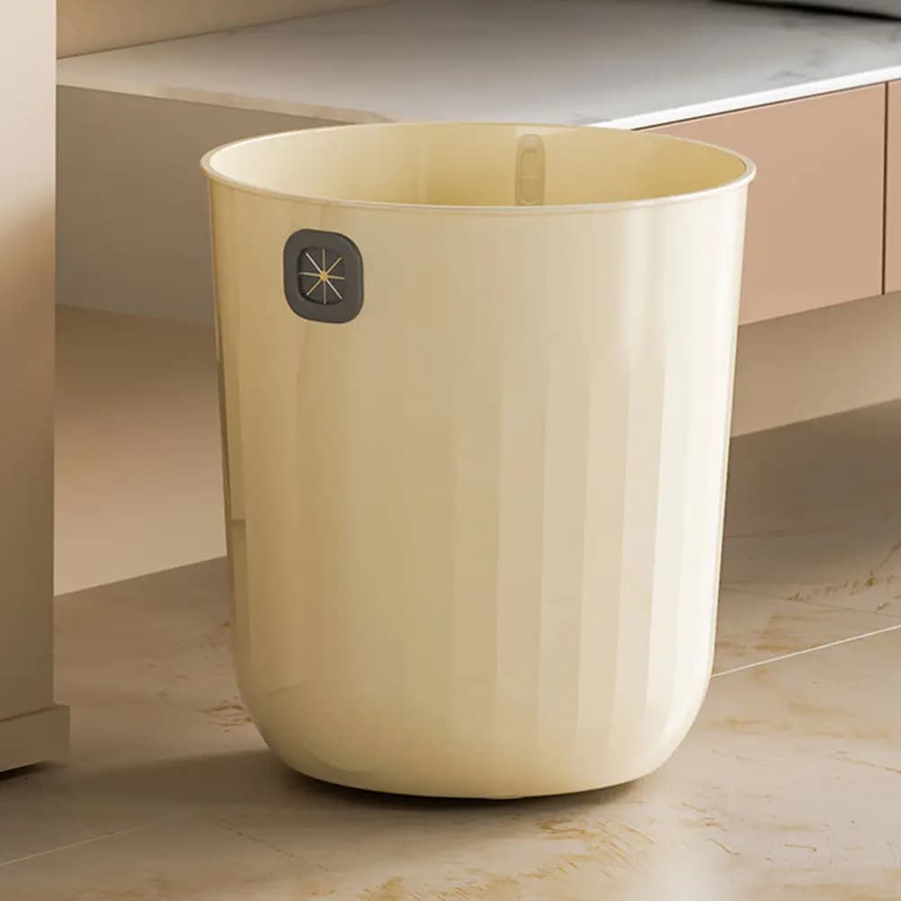Piccolo Cestino da Scrivania Compatto e Sottile per Casa, Ufficio, Bagno, Cucina, Soggiorno, Cestino Portatile per Rifiuti
