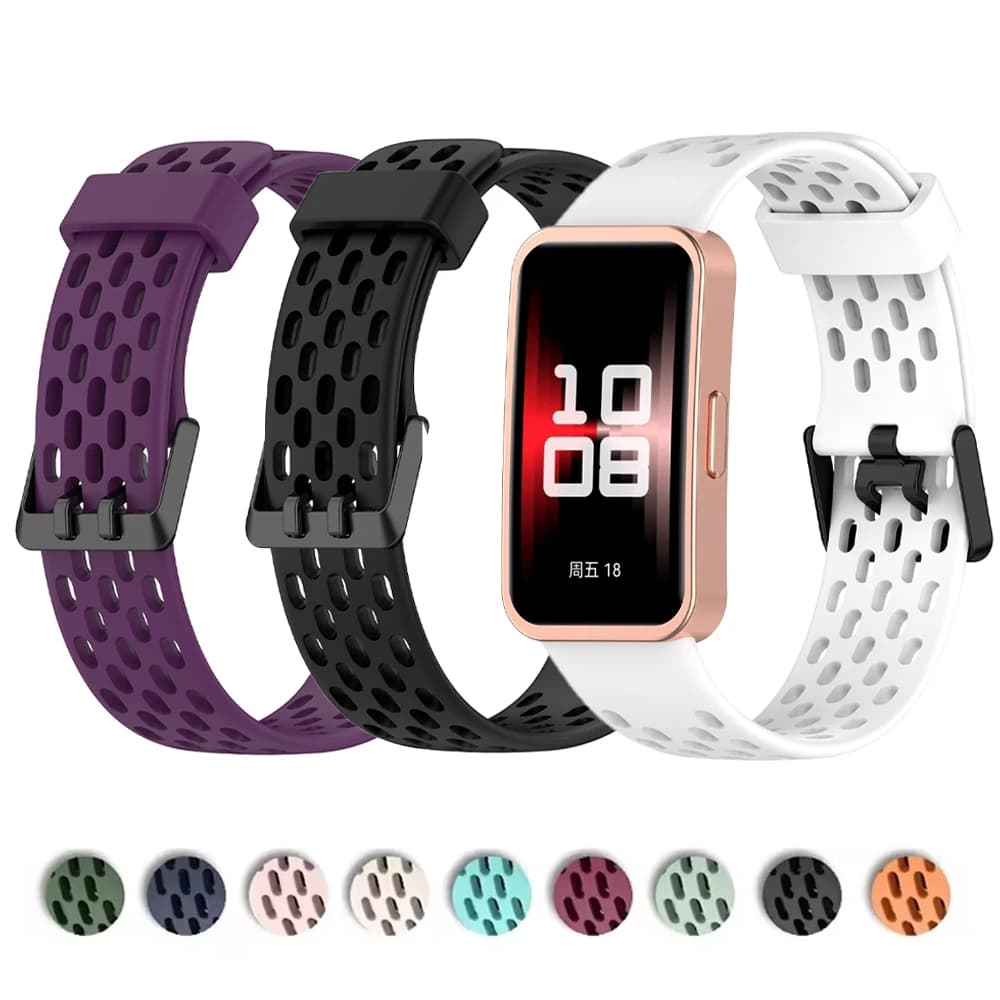 Watch Strap for Huawei Band 9 8 8 Bracelet Kit SmartWatch Accessories Silicone Sports Strap Replacement Huawei Band 8 9 NFC