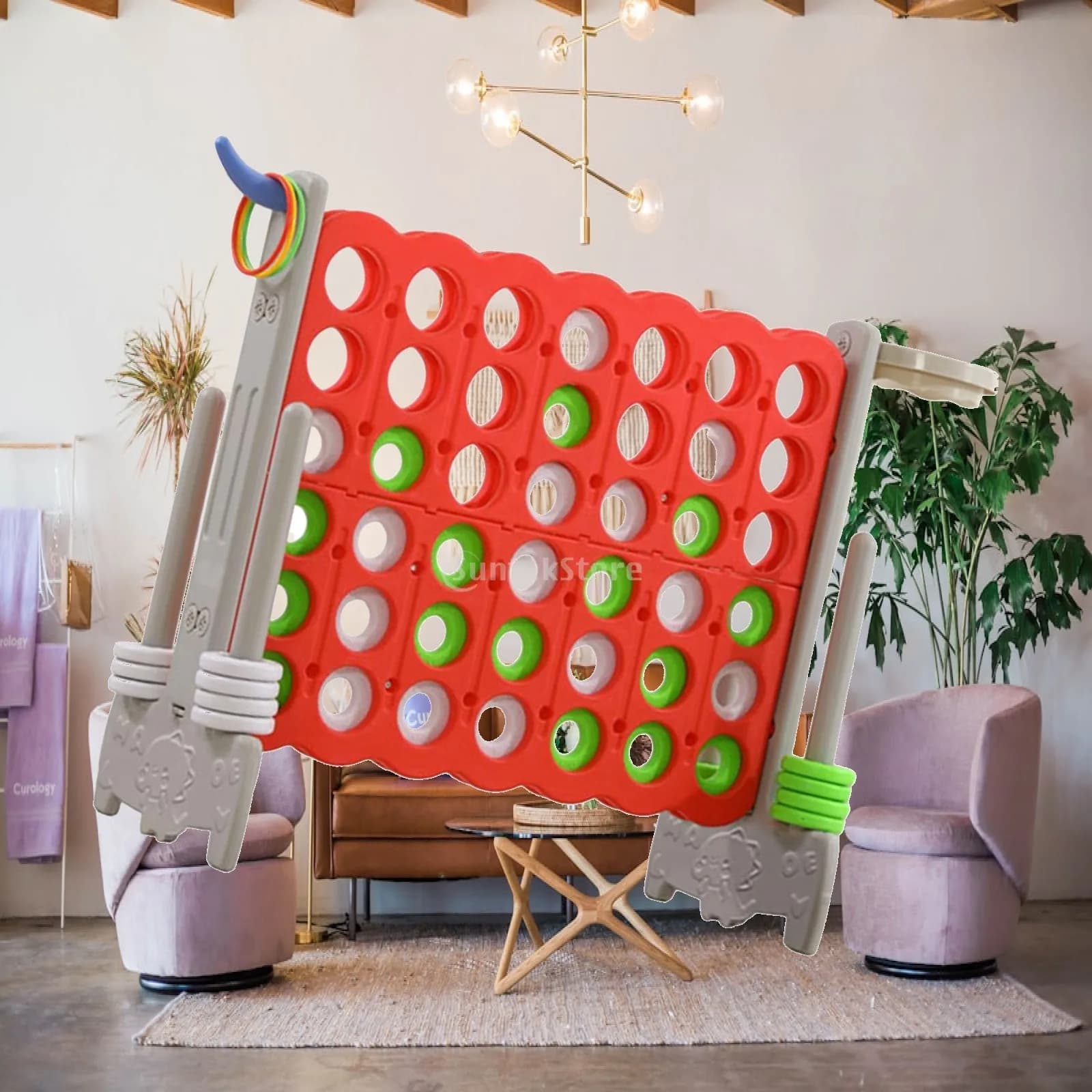 Jumbo 4 to Score Connect Game for Kids Adults Family Party Travel Educational Toy Hand Eye Coordination