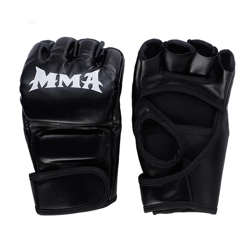 Kids thick boxing gloves MMA Gloves half fingers Kickboxing Muay Thai Gloves Professional boxing training equipment