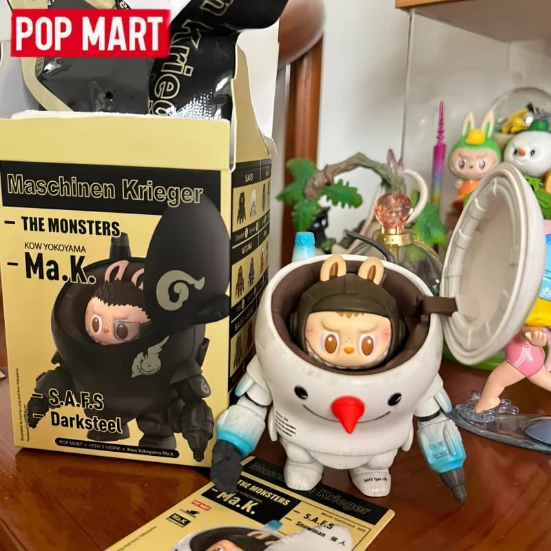 POP MART THE MONSTERS LABUBU X Kow Yokoyama Ma K Series Blind Box - Mystery Box Trendy con Statuetta Anime Carina per Decorazione Desktop