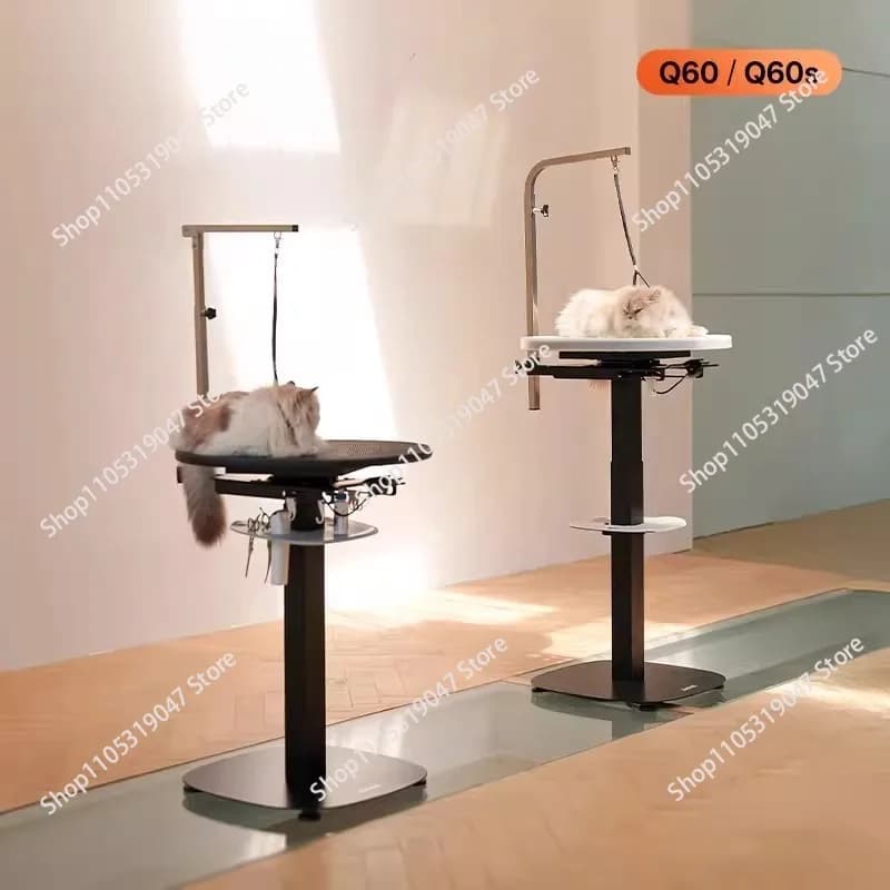 Pneumatic Pet Luminous Grooming Table Pet Shop Cat and Dog Shearing Air Pressure Lifting Grooming Table