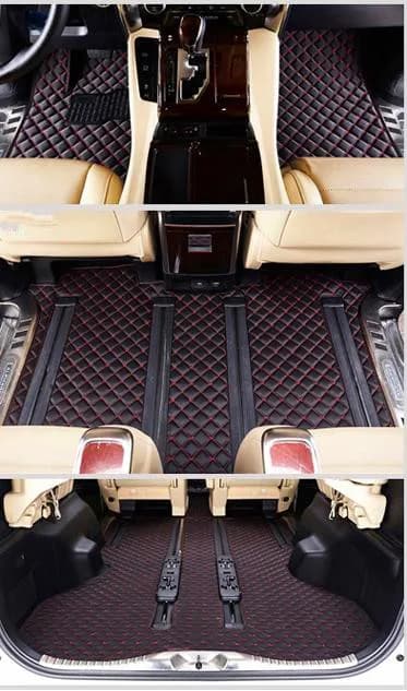 Tappeti di alta qualità! Tappetini per auto set completo personalizzati per Lexus LM 350h 7 posti 2024 tappeti impermeabili durevoli per LM350h 2025