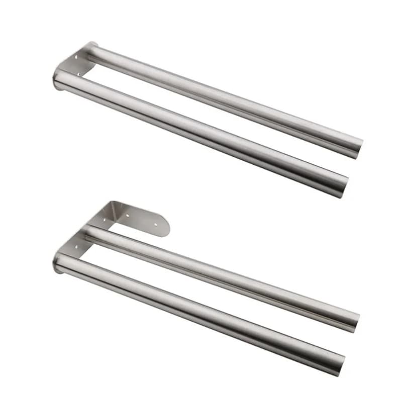 Toilet Paper Holder Stainless Steel Wall Mount Kitchen Roll Towel Rack Napkin Dispenser Tissue Hanger Bathroom Accessories