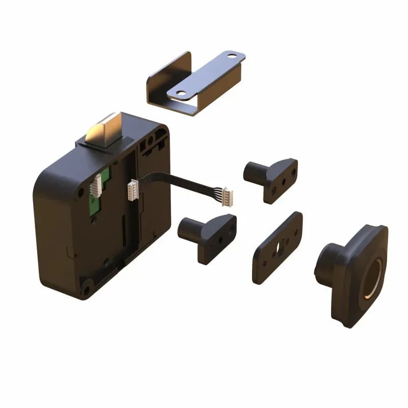 Serrature elettroniche intelligenti per impronte digitali Sblocca impronte digitali Serratura intelligente per mobili per armadietti con cassetti