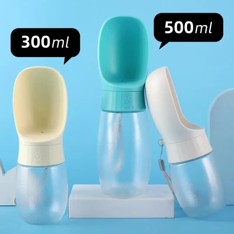 500ml Big Dog Water Bottle Portable Drinking Bowl For Small Medium Dogs Cat Travel Hiking Puppy Pet Water Dispenser Cup Labrodor