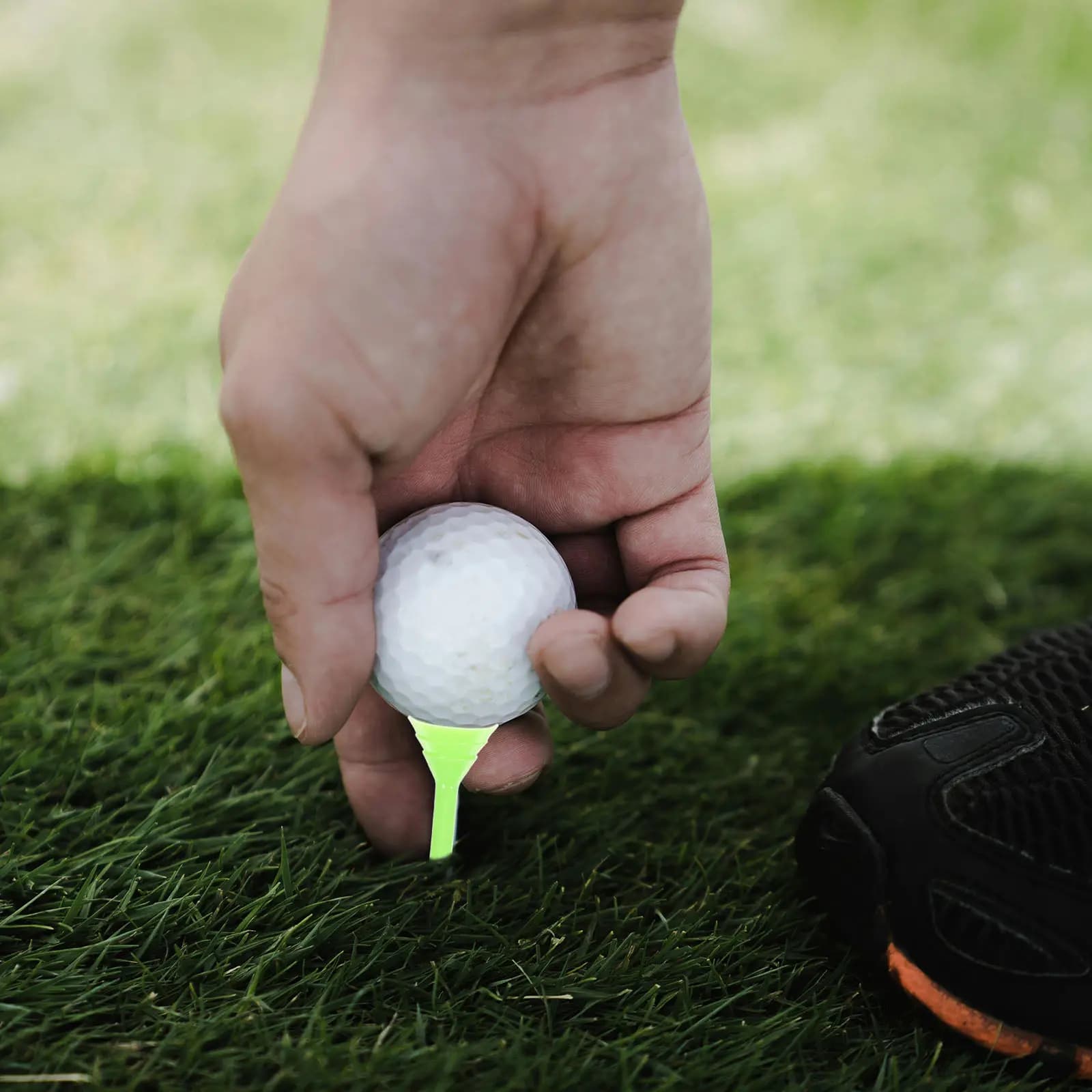 10 Pezzi Tee da Golf Resistenti in Plastica Sostituibili per Principianti e Giocatori Esperti, Accessori per Campi da Golf e Driving Range