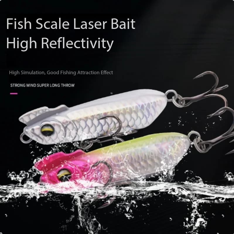 Long Casting Slow Sinking Pencil Lure Slow Retrieve Artificial Bait For Bass Pike Walleye Freshwater Fishing Tackle