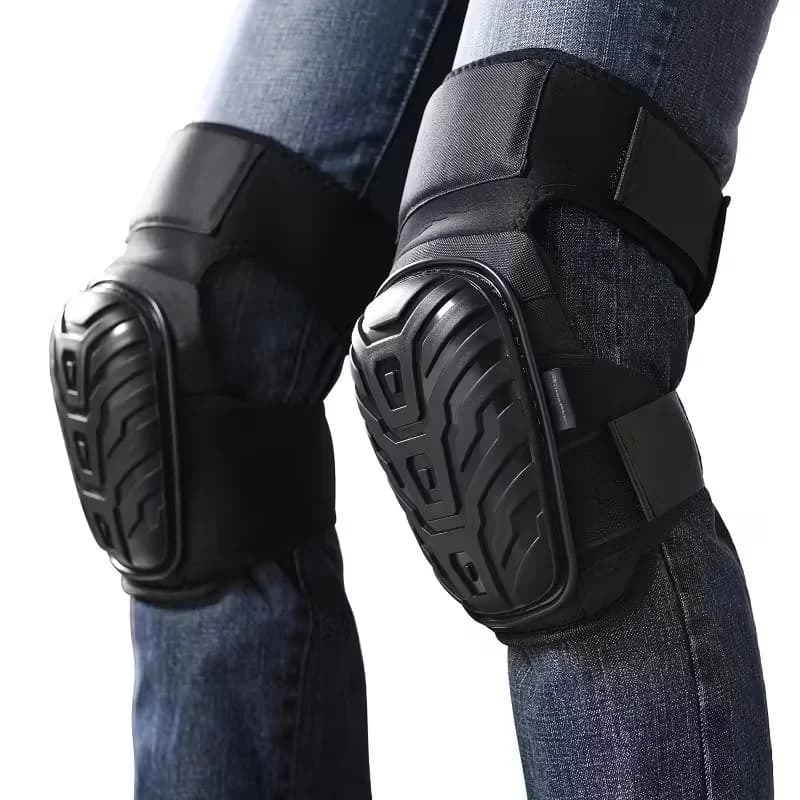 2PCS Extended-Length Industrial Knee Pads, Thickened and Anti-Slip. Ideal for Construction Sites, Gardening, Renovation Jobs and