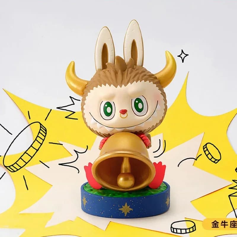 POP MART LABUBU THE MONSTERS Constellation Series Blind Box Guess Bag Giocattoli originali Bambola Cute Anime Figure Ornamenti Regalo