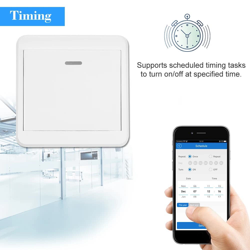 Wireless Release Pressure Switch for Electronic Lock NO COM Electronic Lock Access Control System with Lock Sensor