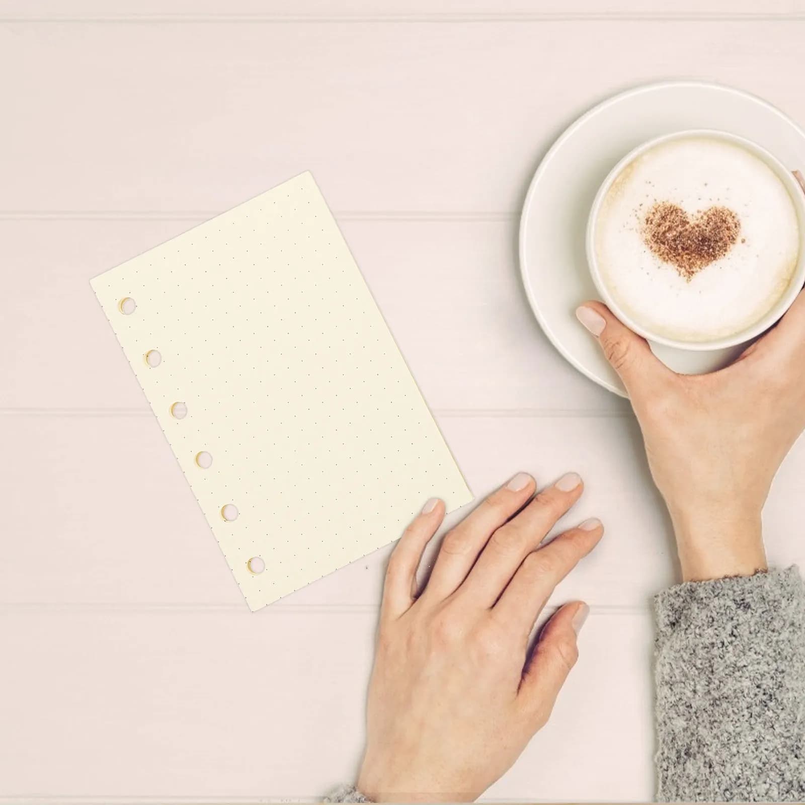 3 Libri di Ricambio per Planner, Fogli Sciolti per Quaderno, Blocco Note per Scrittura Fluida, Carta di Ricambio per Raccoglitori, Inserti Organizzatori