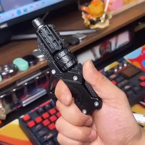 Azu Optimus Fidget Spinners 3000EDC Giocattolo Magnetico Antistress in Lega di Alluminio che Migliora la Tua Vita
