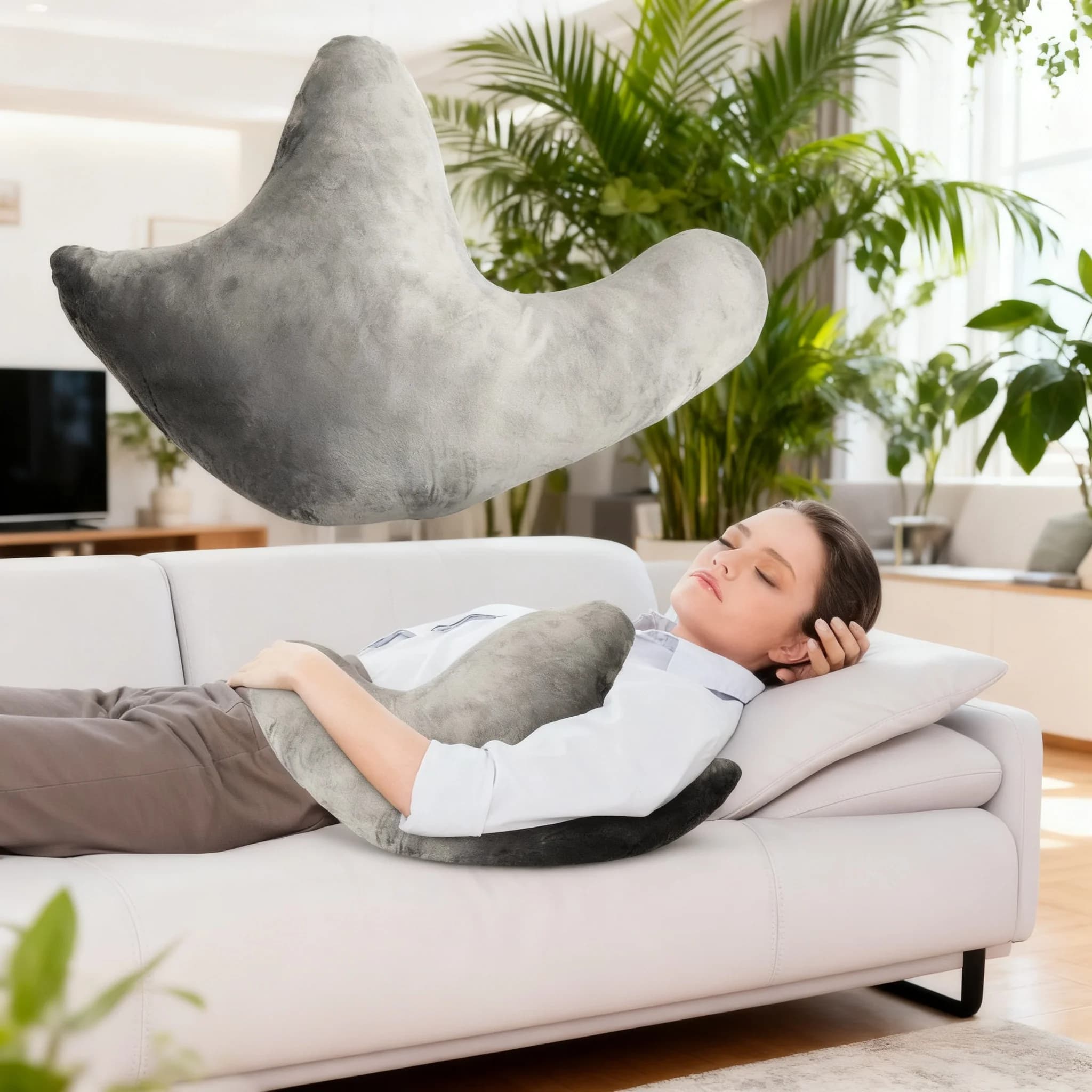 Cuscino per polsino girevole Cuscino chirurgico per spalla morbido e confortevole Cuscino ergonomico per supporto per spalla Allevia la pressione della spalla