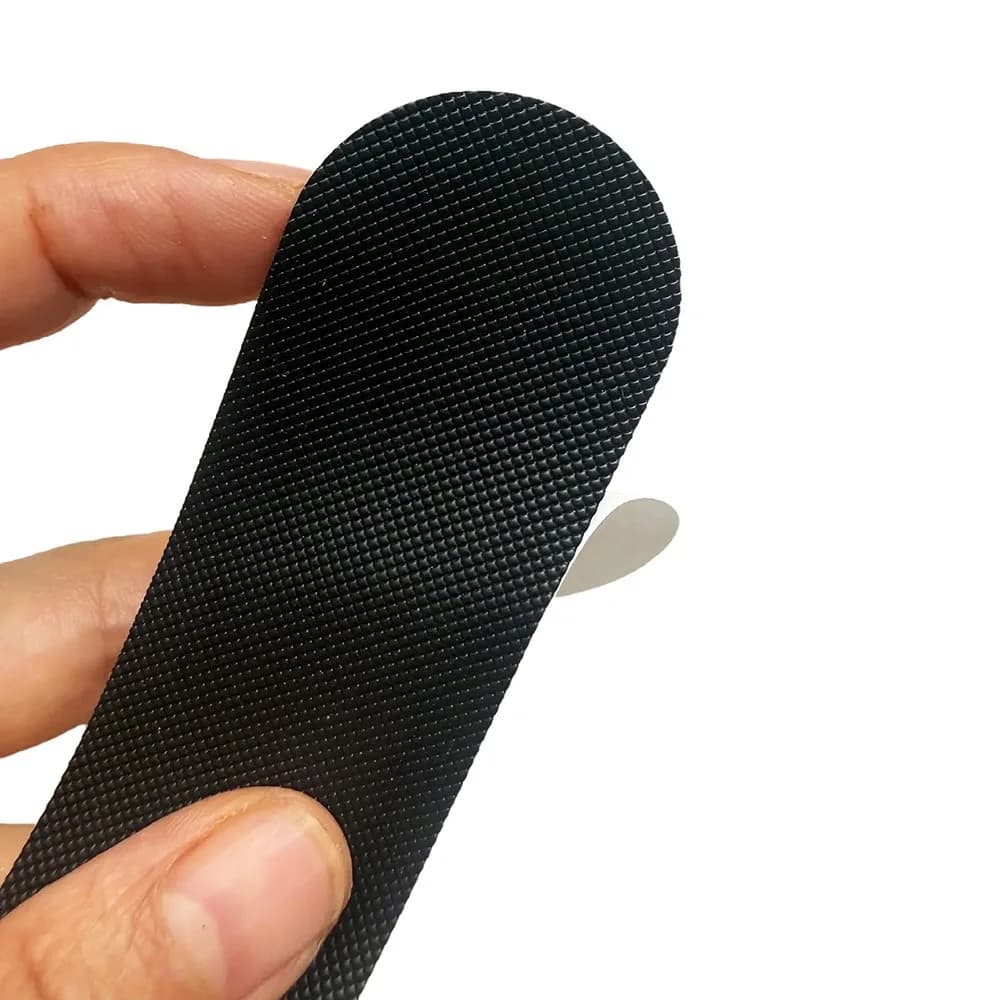 Black&white Pickleball Racket Head Sticker 37cm*3.5cm Anti-Scratch Tennis Racket Protection Tape TPU Waterproof