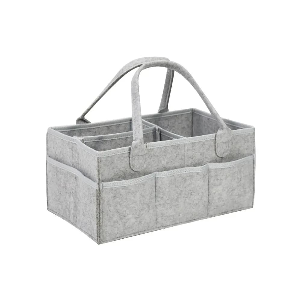 Organizer per passeggino: borsa tote pieghevole per mamma e cestino portaoggetti per pannolini | Design portatile e addensato per un facile accesso