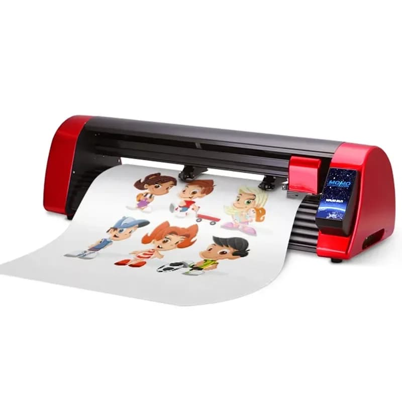 24inch 720mm Automatic Vinyl Sticker Cutter Plotter Contour Cutting Built-in CCD with Signmaster Software