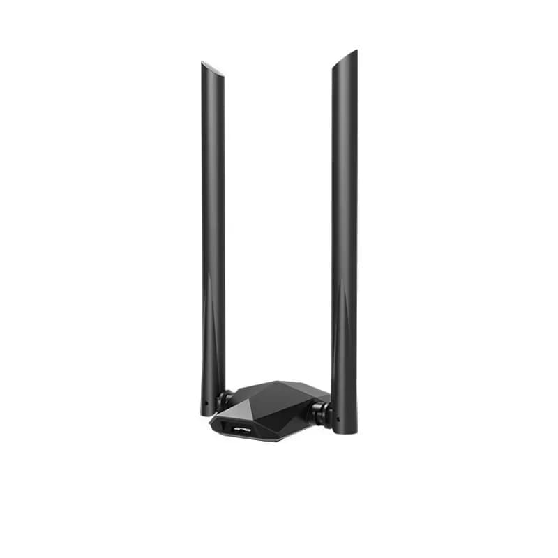 Adattatore WIFI USB WiFi 6 AX1800 Scheda di rete Tenda dual-band 1800Mbps USB3.0 Antenne 5dBi Adattatore wireless 2.4 e 5G per PC portatile