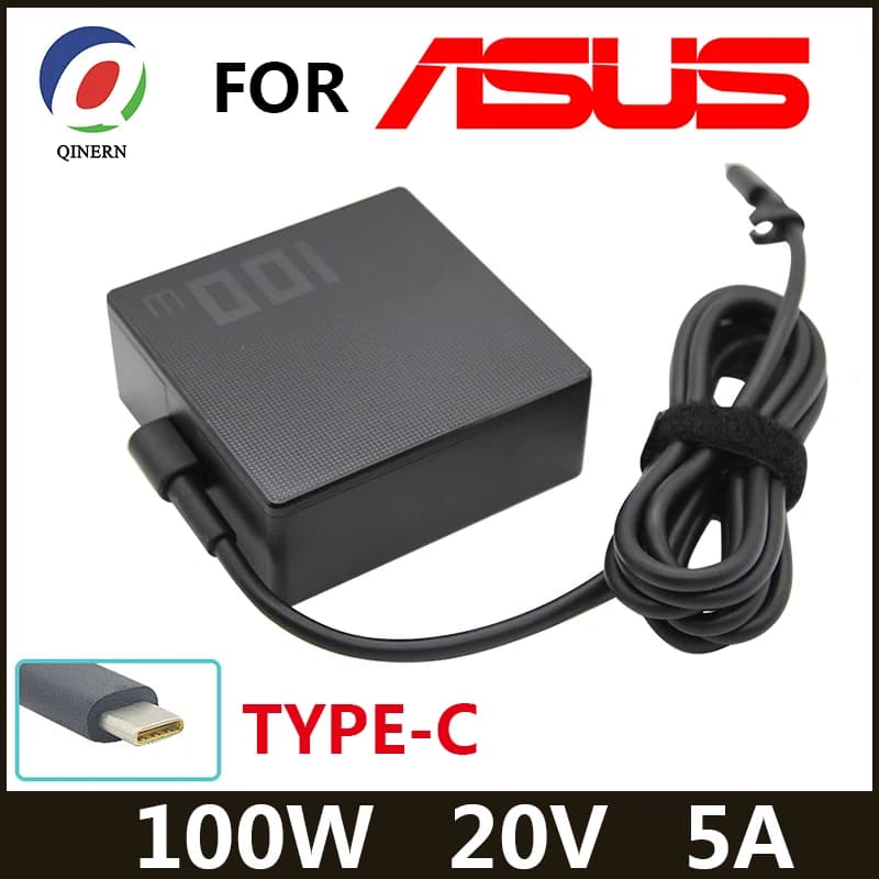 A20-100P1A caricabatteria per laptop per ASUS ROG Zephyru 100W 20V 5A Tipo-C Adattatore GV301QH G533QM GA401QE GA401QM GA503QM GA551QS GX703HS