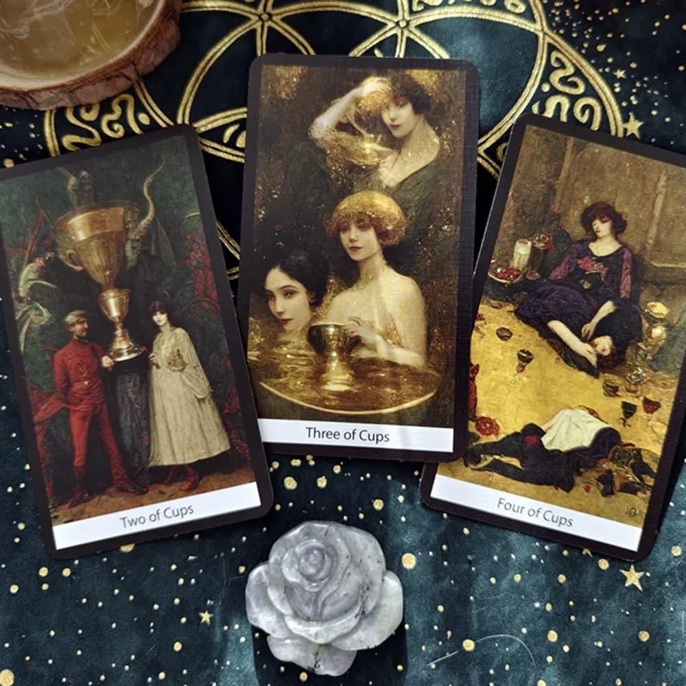 78 Pcs Soulless Tarot Dark Intuition Cards 12*7cm