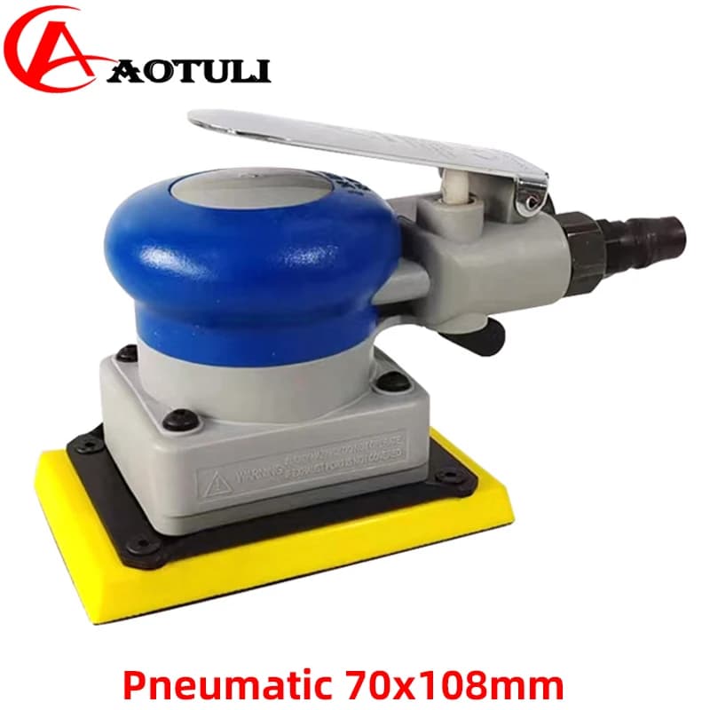 KOVAX Smerigliatrice pneumatica quadrata a secco 70x108mm Levigatrice quadrata giapponese doppia aquila Carta vetrata per lucidatura di bellezza per auto