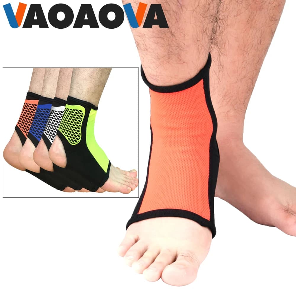 1 Pezzo Fascia di Supporto per Caviglia, Protezione del Piede per Distorsioni del Tendine d'Achille, per Corsa, Basket, Calcio, Tennis, Benda per Tallone