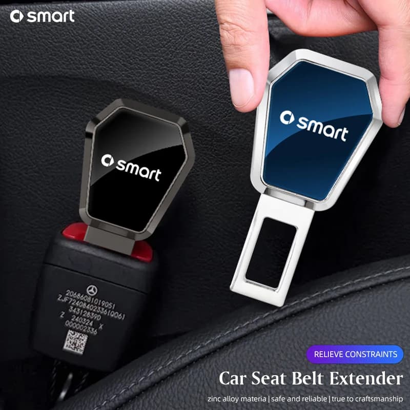 Car Seat Belt Clip Extender Safety Strap Buckle Plug Windshield Wiper For Smart EQ Fortwo Forfour 453 451 452 450 454 Roadster