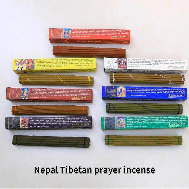 Nepal tibetano preghiera filo incenso casa Indoor/tempio buddista Hall/ufficio purificazione lenitivo Zen meditazione Buddha incenso