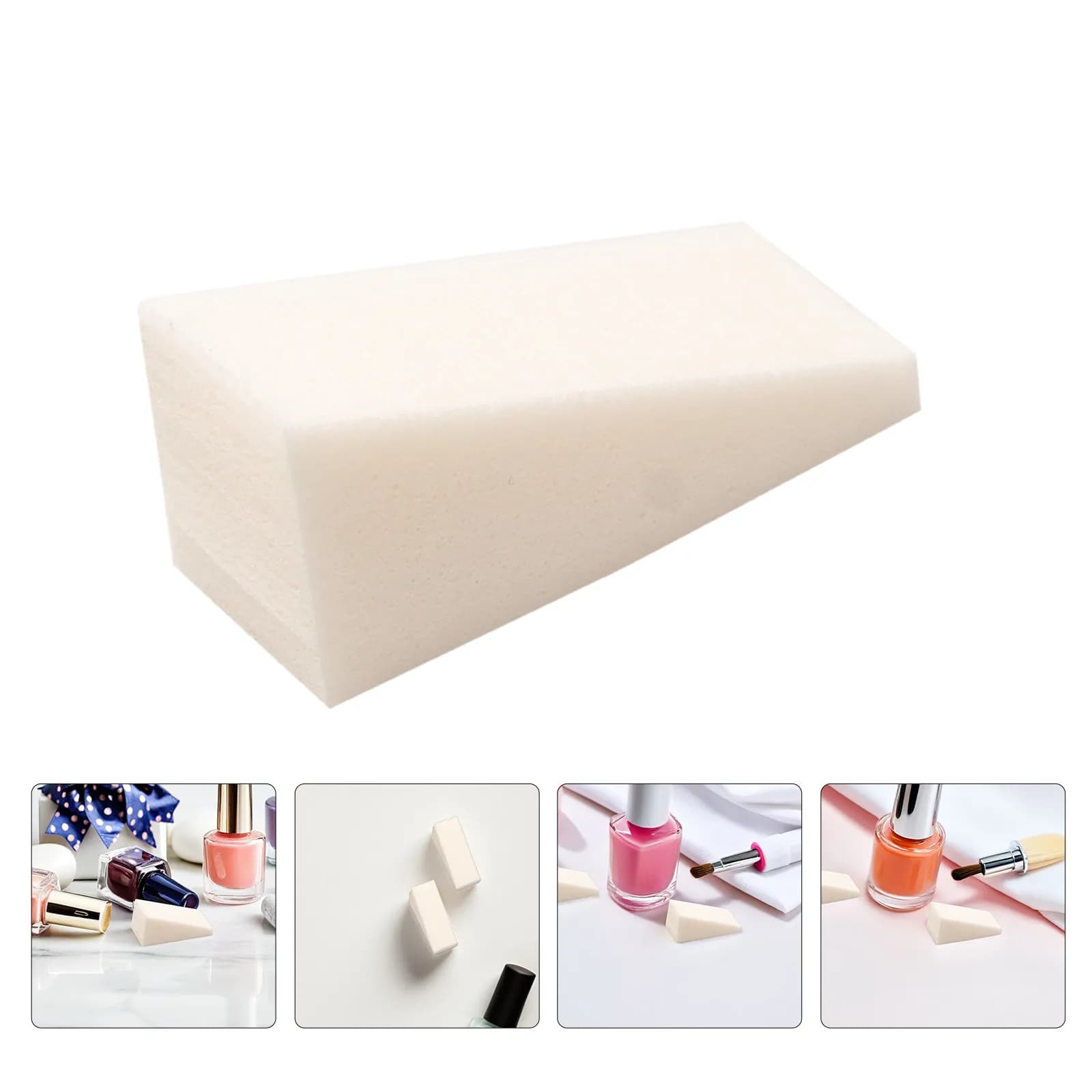20 Pezzi Spugnette Applicatrici Morbide ed Elastiche per Fondotinta, Correttore, Nail Art e Sfumature - Forniture per Manicure