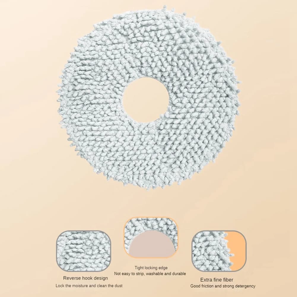 Kit di ricambio N10R-50 PCS per Xiaomi Robot Vacuum X20 + / X20 Plus, parti di ricambio: spazzola principale, spazzola laterale, filtro HEPA, panno lavapavimenti, sacchetto per la polvere