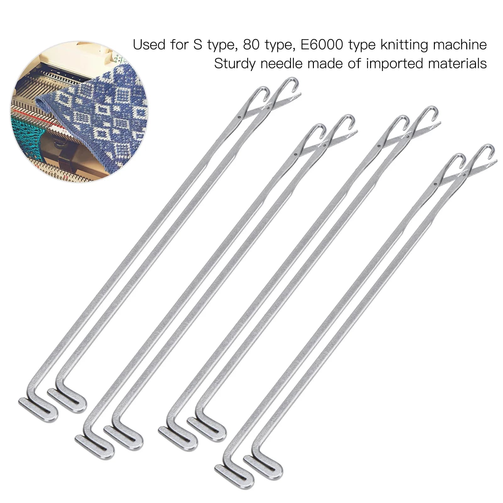 50 pezzi macchina per maglieria ago tessuto cucito strumenti artigianali fai da te universali per S/80/E6000