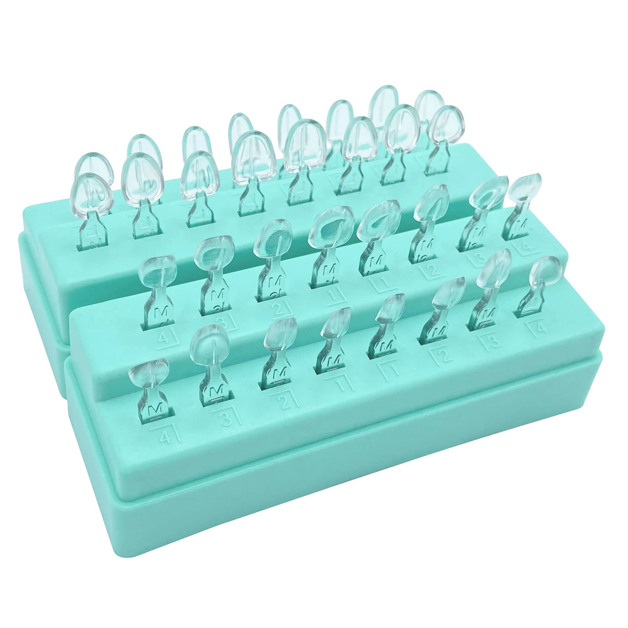 32 Pz New Kit of Dental Veneer Prints Composite Resin Print Photopolymerization Autoclave Front Denti Print Denti Denti Whitening Tools