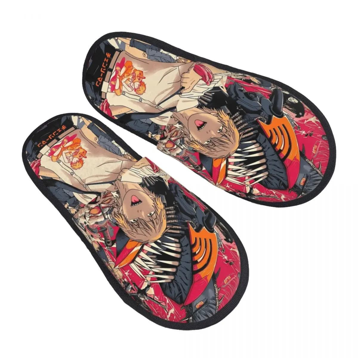 Pantofole da casa Chainsaw Man Reze Soggiorno Anime Manga Pantofole in memory foam morbide antiscivolo