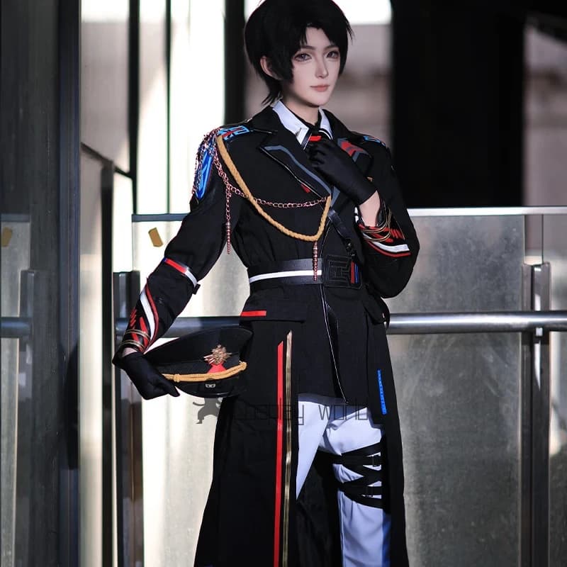 Caleb Far Sky Ship Commander Love And Deepspace Cosplay Costume New Game Uniforms Halloween Carnival Party Role Play Clothing