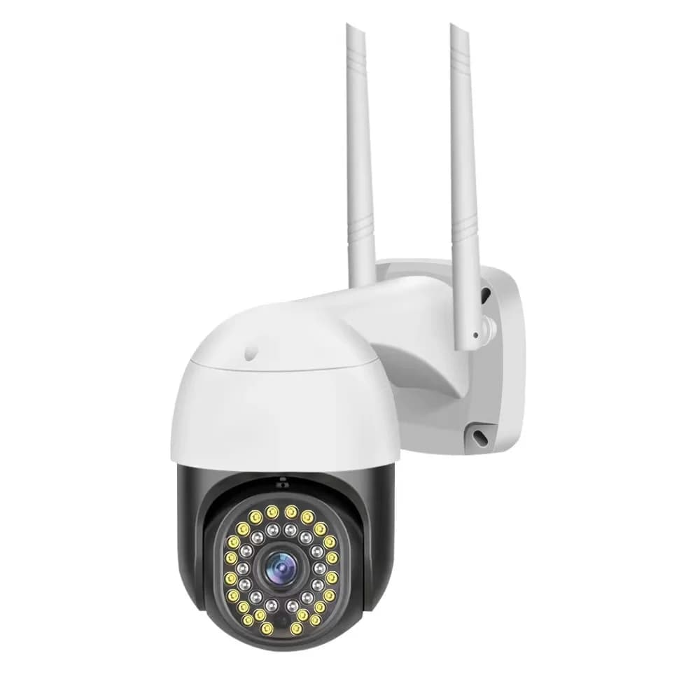 2MP 1080p Tuya APP Telecamera dome IP WIFI esterna impermeabile Onvif Full Color AI Citofono umanoide Baby Monitor