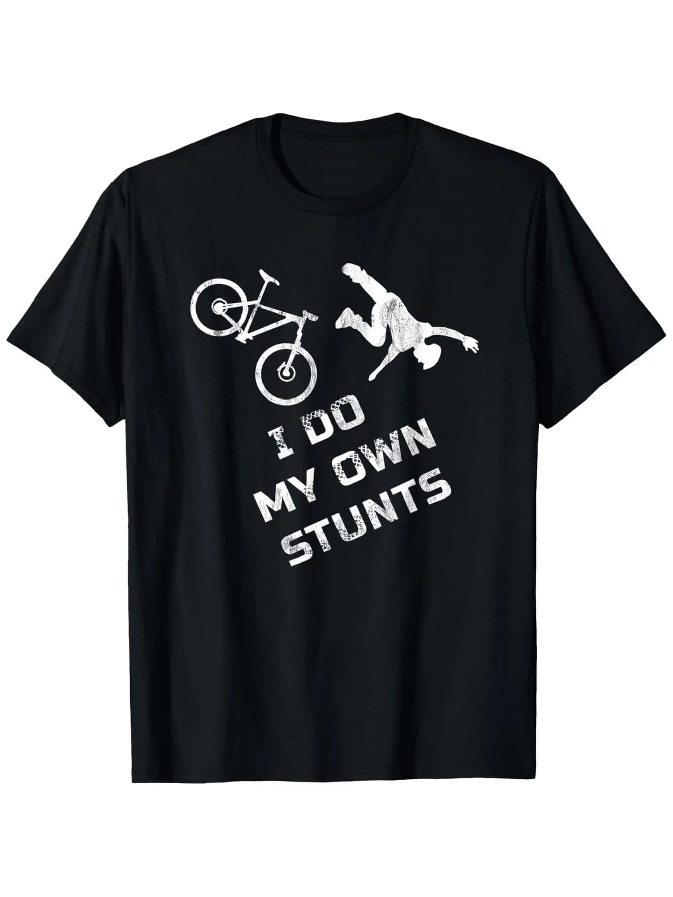 T-shirt for mountain bike acrobatics - Heavy cotton, bike gift S-XXXL