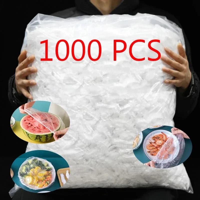 Disposable food cover Saran Wrap Intestinal cover Plastic bag for freshness preservation for food use Kitchen preservation accessories