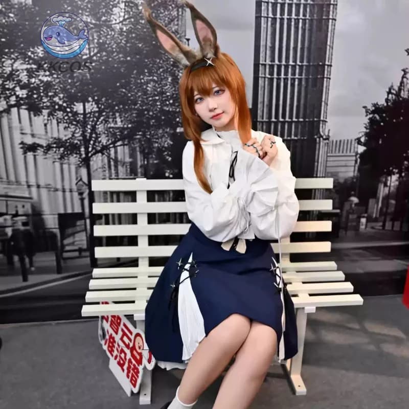 Arknights Scacchi Echoes Amiya Golden Memory Cosplay Party Set completo KKcos