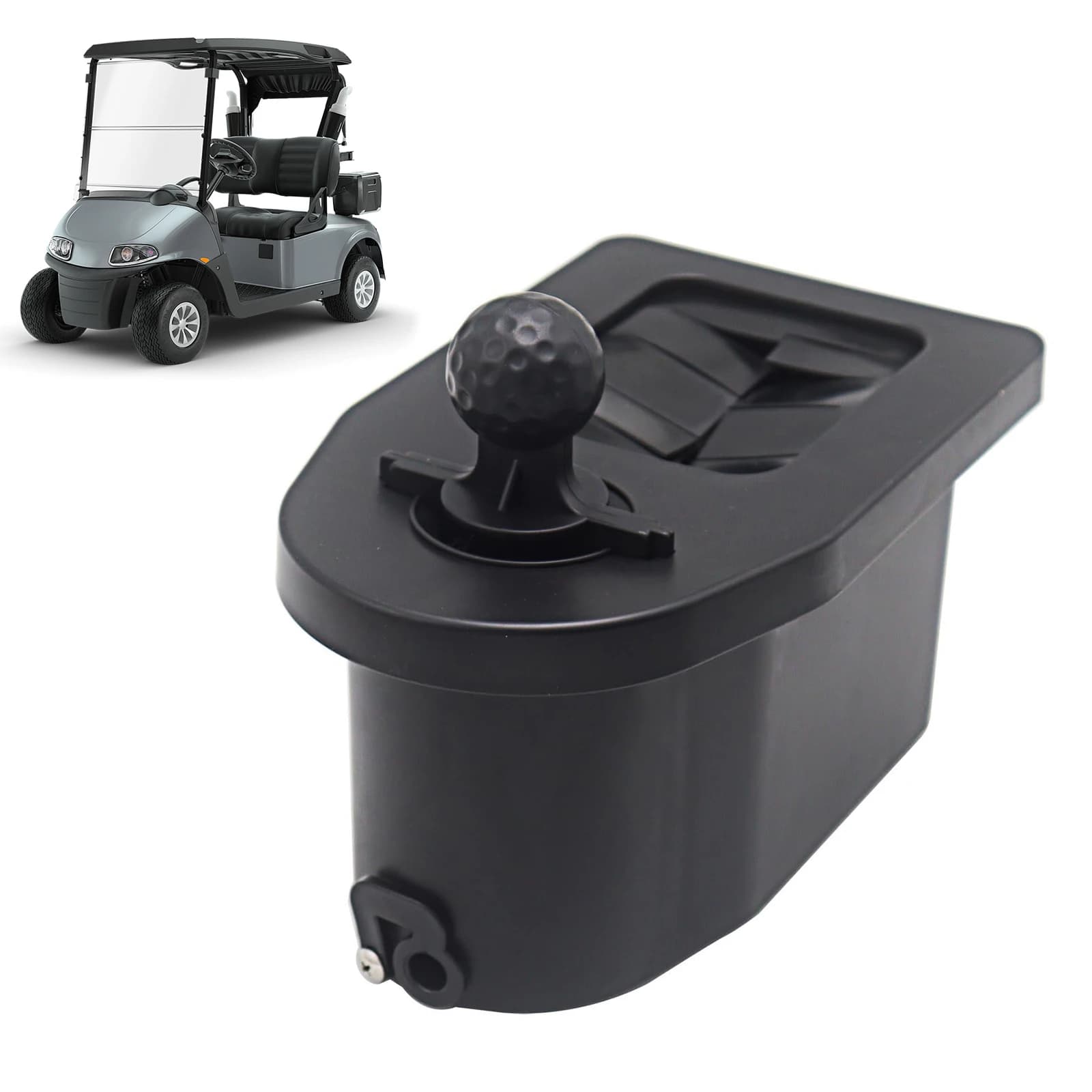 Strumento per la Pulizia delle Palline e delle Mazze da Golf, Lavapalline per Golf Cart, Pulitore per Palline da Golf per Yamaha Gas Club Car EZGO