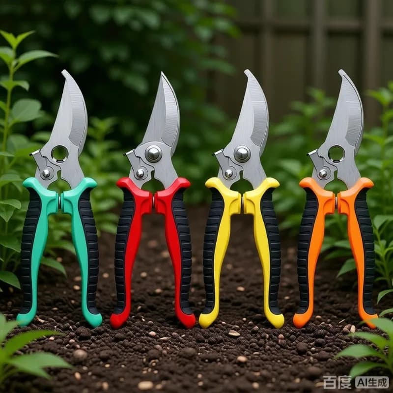 Forbici da potatura in acciaio inossidabile, forbici da giardinaggio multifunzionali per rami di alberi da frutto, rami di fiori, innesti e potatura, attrezzi da giardino