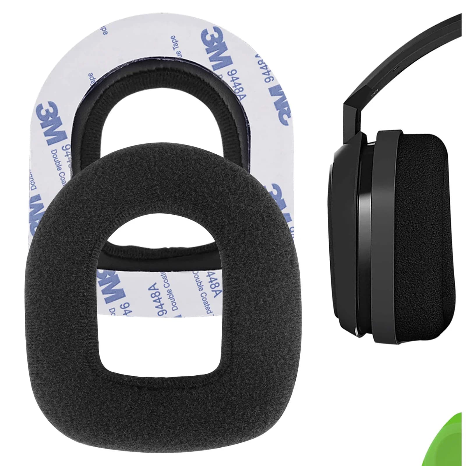 Geekria Comfort Velour Replacement headphone ear pads ASTRO A10, headphone ear pads